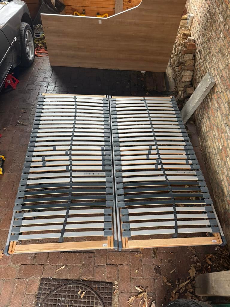 Dewert Duomat 5 elektrisch verstelbare lattenbodem 180x200., Ophalen, Zo goed als nieuw, Tweepersoons, 180 cm