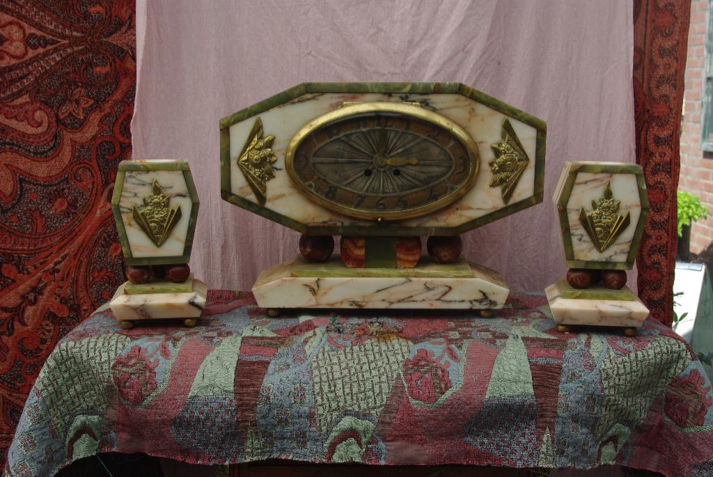 Marmeren Klokstel, Ophalen of Verzenden