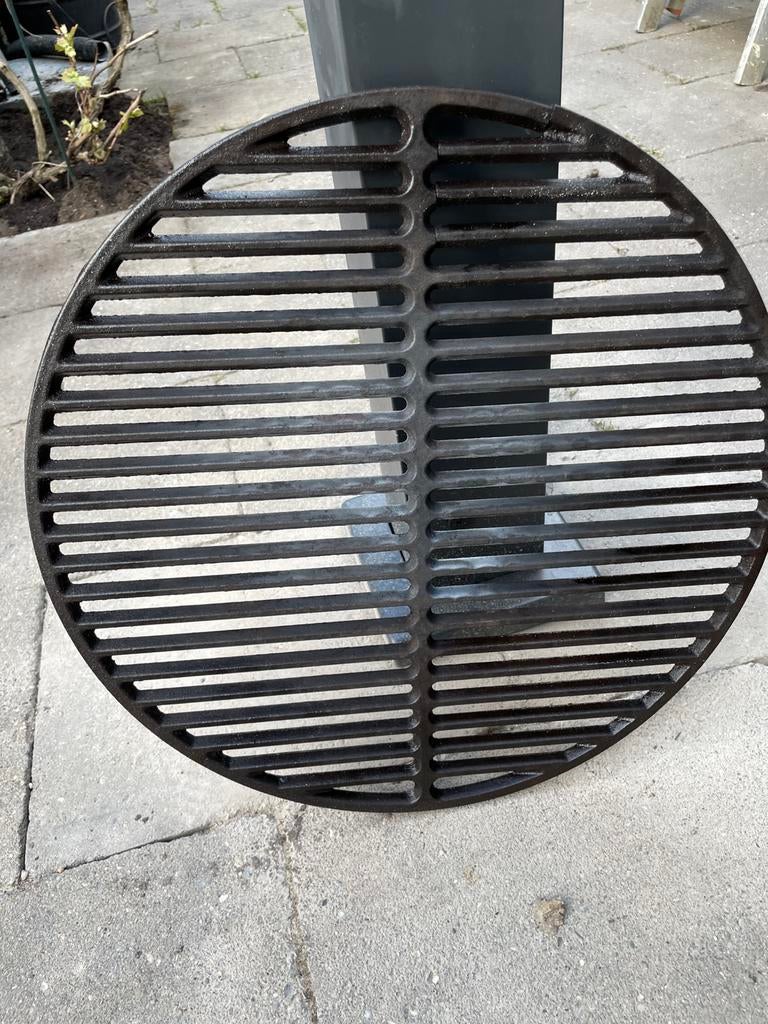 Big green egg large Gietijzer rooster, Ophalen of Verzenden, Zo goed als nieuw