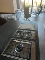 Miele kookplaat met Tepiaki bak plaat, Ophalen, Gebruikt, Minder dan 85 cm, 3 kookzones of minder