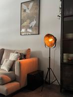 Vloerlamp met industriële look, Ophalen, Gebruikt, Metaal, 100 tot 150 cm