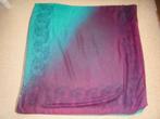 Paars/groene sjaal, Ophalen of Verzenden, Zo goed als nieuw, Maat 46/48 (XL) of groter, Sjaal