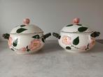 Villeroy & Boch - Wild rose - twee Dekselschalen, Ophalen of Verzenden