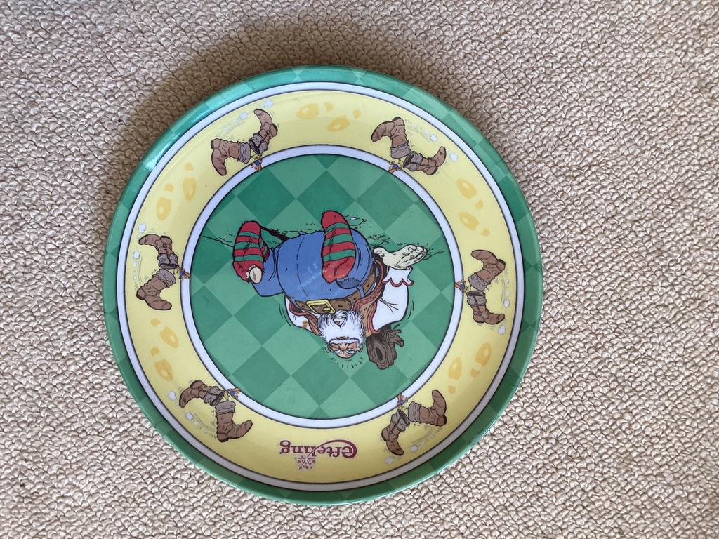 Efteling Reus en klein Duimpje bord diam. 20 cm, Verzamelen, Ophalen of Verzenden, Zo goed als nieuw