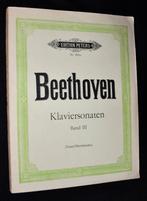 Beethoven - Klaviersonaten - Band III - Fur Klavier Zu Zwei, Muziek en Instrumenten, Gebruikt, Klassiek, Ophalen of Verzenden