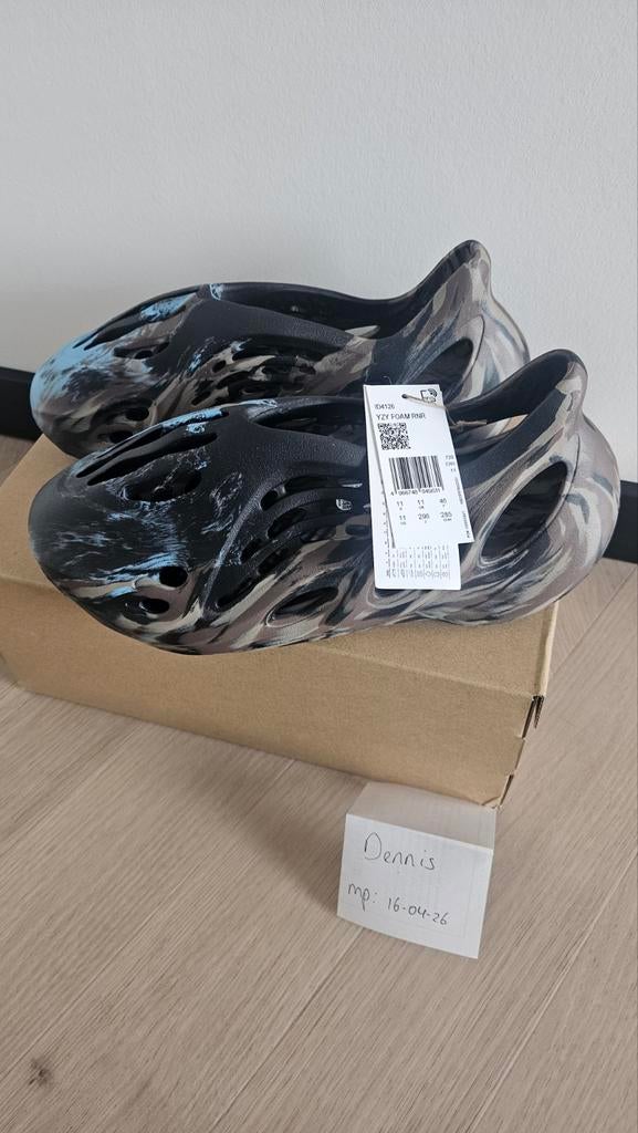 Adidas Yeezy Foam runners mx cinder maat 46, Kleding | Heren, Schoenen, Zwart, Nieuw, Ophalen of Verzenden, Adidas Yeezy