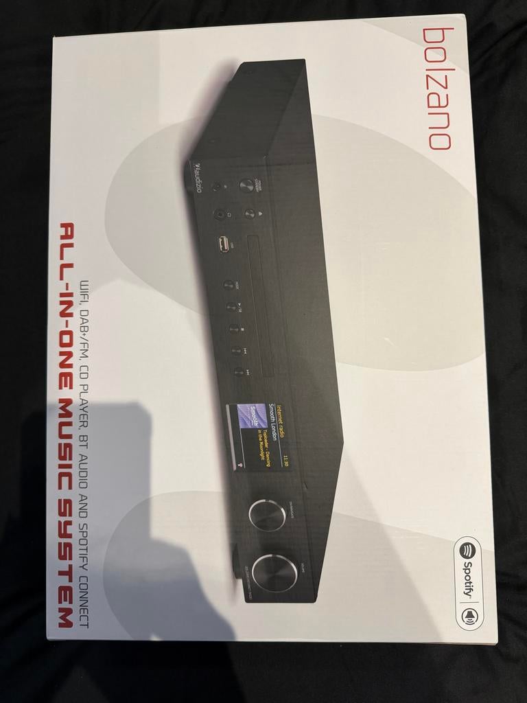 Audizio Bolzano All-in-One Muzieksysteem Zilver, Overige merken, Nieuw, Ophalen of Verzenden, Microset