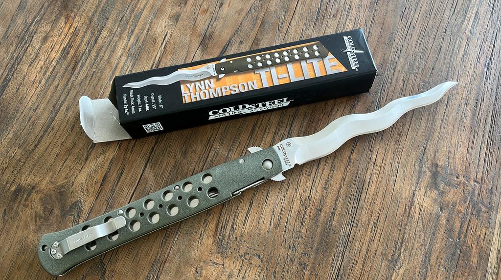 Cold Steel Ti-lite, Verzamelen, Militaria | Algemeen, Overige soorten, Mes of Dolk, Amerika, Ophalen of Verzenden