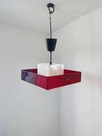 vintage Italiaanse design hanglamp / luster STILUX MILANO, Ophalen, Gebruikt, Minder dan 50 cm