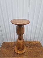 Antieke Brocante Plantenstandaard tafeltje stoel krukje, Ophalen, Gebruikt