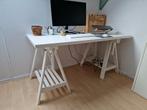 IKEA Mittback Bureau/schragen 150x75cm, Huis en Inrichting, Bureaus, Ophalen, In hoogte verstelbaar, Gebruikt, Bureau