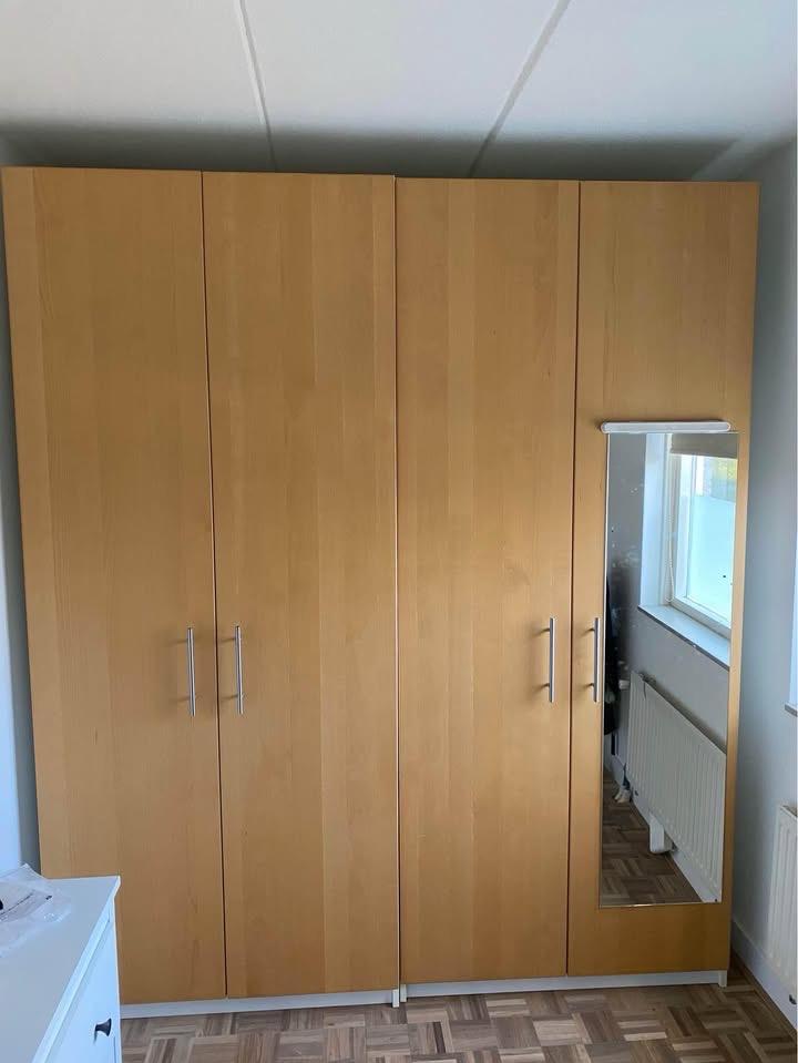 Kledingkast met spiegel en lades - IKEA Pax, Ophalen, Gebruikt, 200 cm of meer, 150 tot 200 cm