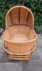 Rotan wiegje, Ophalen, Zo goed als nieuw, Wieg