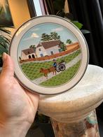 Vintage Naif Villeroy&Boch Trivet Cheese Plate George Laplau, Verzenden