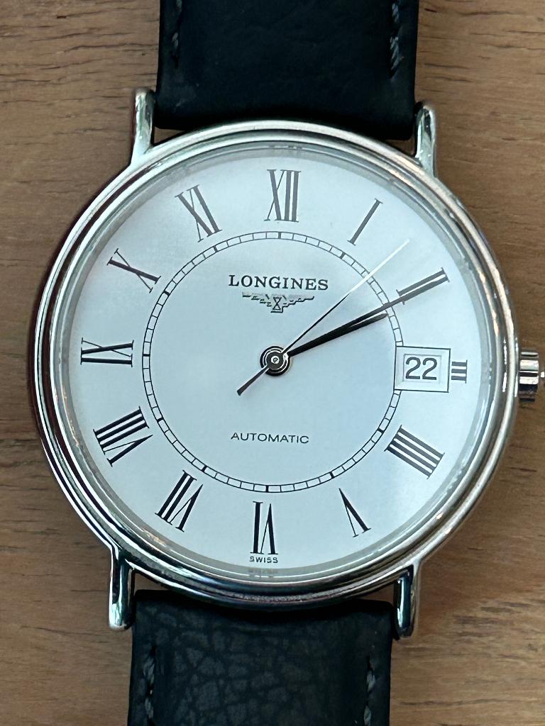 Longines horloge "La Grande Classique", L4/721.4 Automatic, Overige merken, Staal, Polshorloge, Ophalen of Verzenden