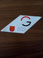 6123 Vintage sticker Landkreis Grafschaft Bentheim, Ophalen of Verzenden, Zo goed als nieuw