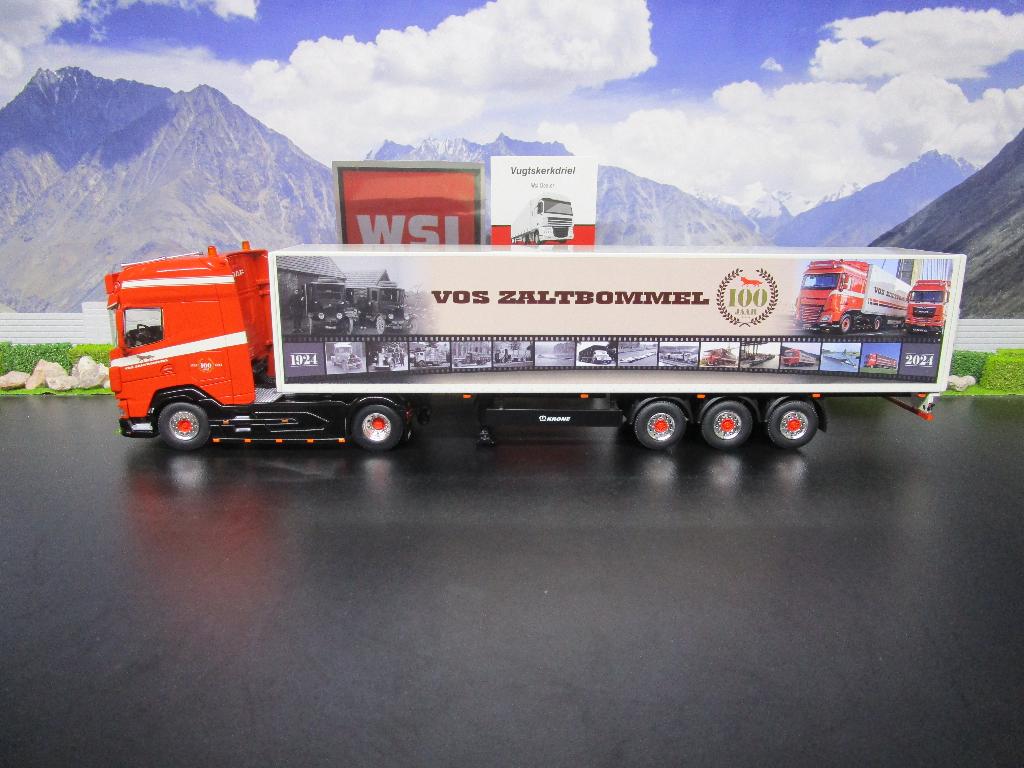 Wsi 01-5128 Daf XG+ , 100 Jaar Vos Zaltbommel, Hobby en Vrije tijd, Modelauto's | 1:50, Ophalen, Nieuw, Bus of Vrachtwagen, Wsi