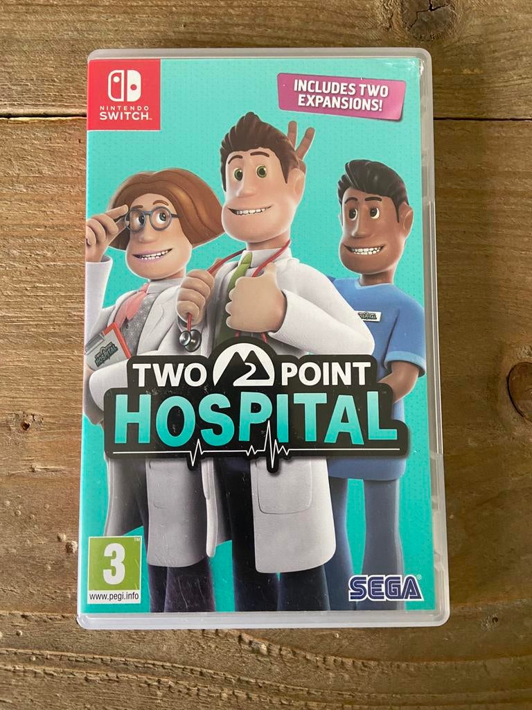 Two Point Hospital Nintendo Switch, 1 speler, Ophalen of Verzenden, Zo goed als nieuw, Vanaf 3 jaar