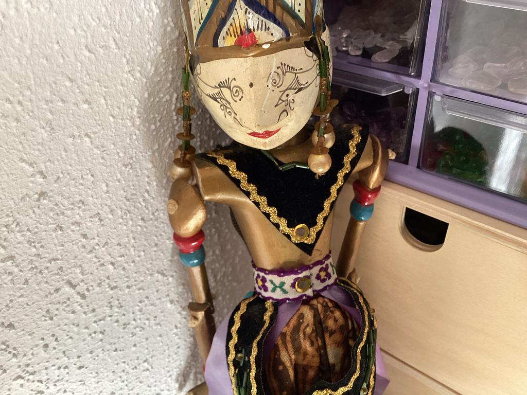 Java Indonesische Wajangpop Rama Siri Rama, Antiek en Kunst, Kunst | Niet-Westerse kunst, Ophalen of Verzenden