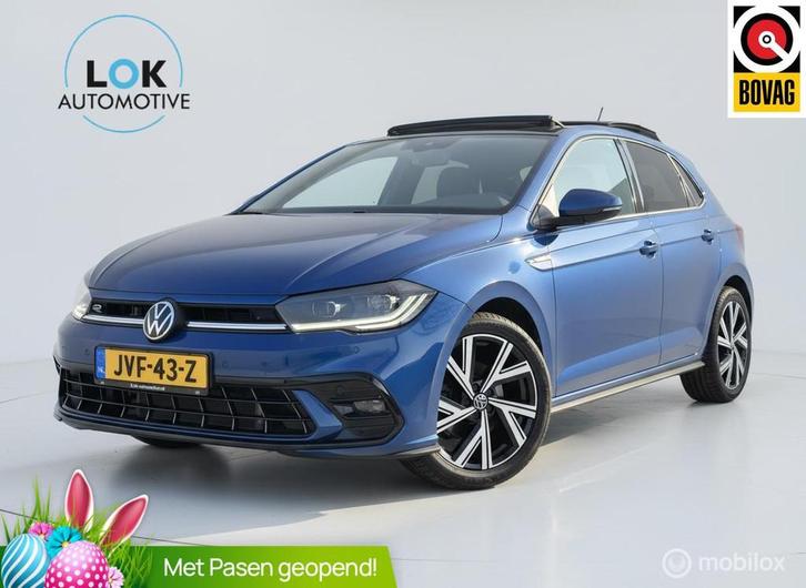 Volkswagen Polo 1.0 TSI R-Line PANO|IQLIGHT|CAMERA|ACC|KEYLE, Auto's, Volkswagen, Bedrijf, Te koop, Polo, ABS, Achteruitrijcamera