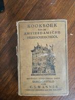 Kookboek van de Amsterdamsche Huishoudschool - 7e druk, Boeken, Kookboeken, Gelezen, Hoofdgerechten, Nederland en België, C.J. Wannée