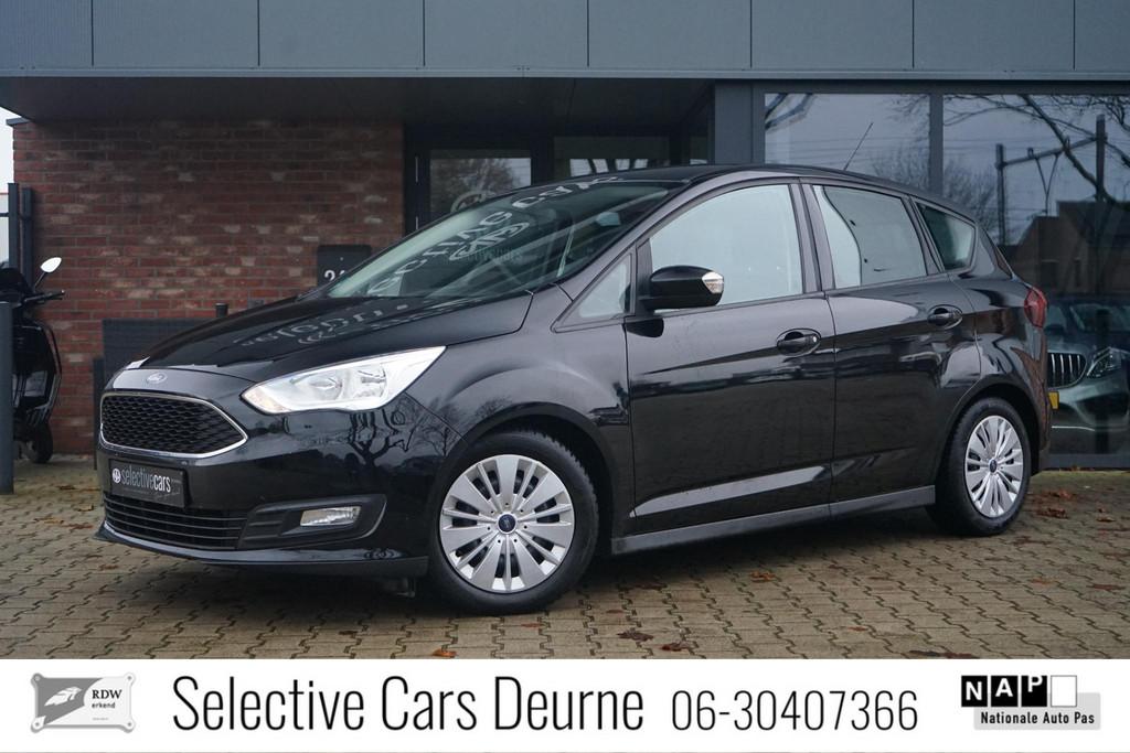Ford C-MAX 1,0 EcoBoost 74kW Trend , Nieuwe Distributie, Cru, Voorwielaandrijving, Gebruikt, Zwart, Handgeschakeld