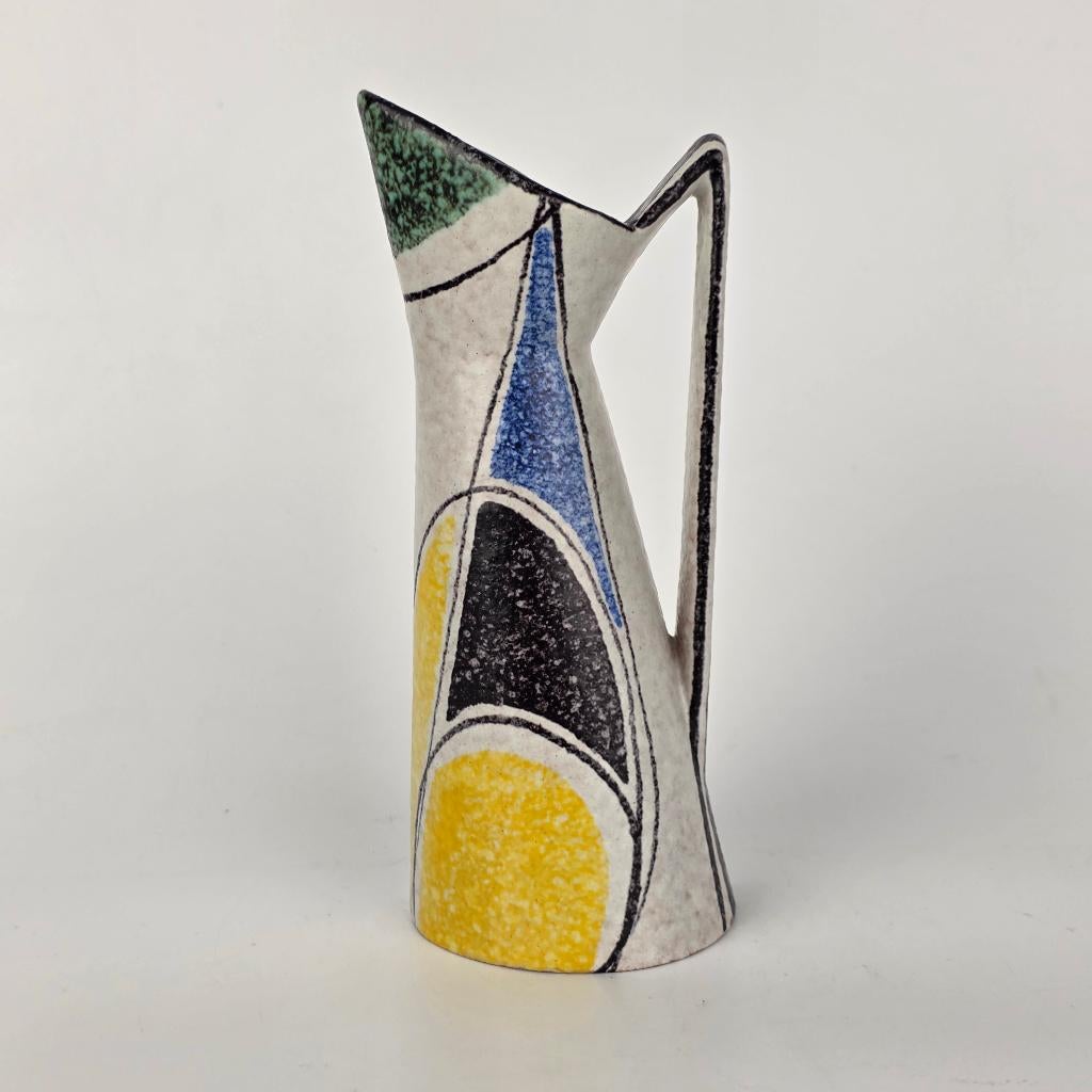 Vintage West-Duitse vaas. Ruscha 320-2. decor "Milano", Ophalen of Verzenden