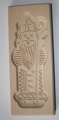 Koekplank Sinterklaas 22,5 x 9 cm  2370, Ophalen of Verzenden