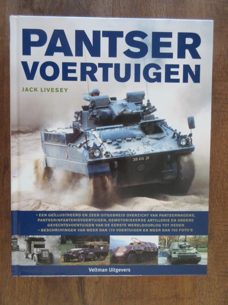 PANTSER VOERTUIGEN JACK LIVESEY, Ophalen of Verzenden, Niet van toepassing, Gelezen, Landmacht