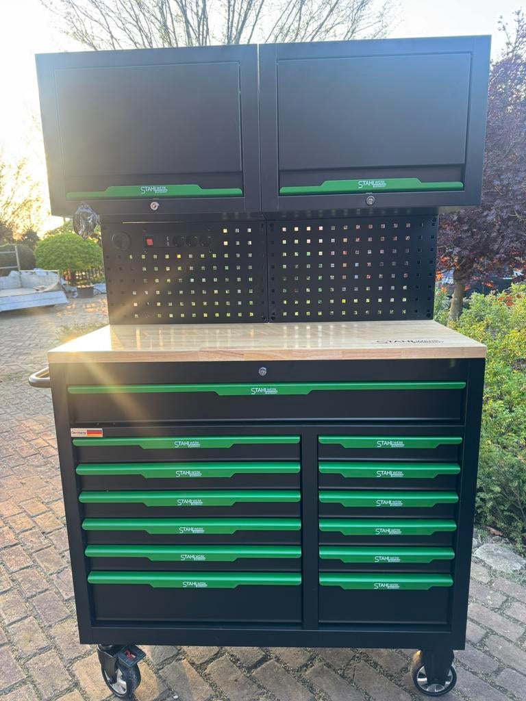 Stahl werk gereedschap kist/wand gloed nieuw, Ophalen of Verzenden, Nieuw