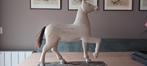 Houten paard sculptuur - Decoratief object, Antiek en Kunst, Kunst | Beelden en Houtsnijwerken, Ophalen of Verzenden