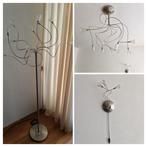 Complete set RVS lampen: plafond, wand, vloer en tafel, Ophalen, Gebruikt, 150 tot 200 cm, Modern, eigentijds