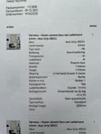 Houten jaloezieën Deco met Ladderband - Muis Grijs, Ophalen, Gebruikt, 100 tot 150 cm, 200 cm of meer