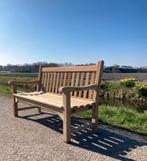 Prachtige Engelse tuinbank, Ophalen, Zo goed als nieuw, Teakhout