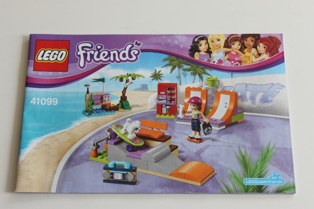 Lego Friends 41099 Skatebaan, Compleet, Lego, Friends, Ophalen of Verzenden