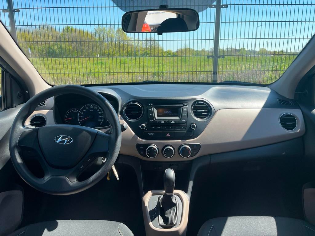 Hyundai I10 1.0i i-Motion Automaat | AIRCO |, Auto's, Hyundai, Stof, Gebruikt, Zwart, 927 kg