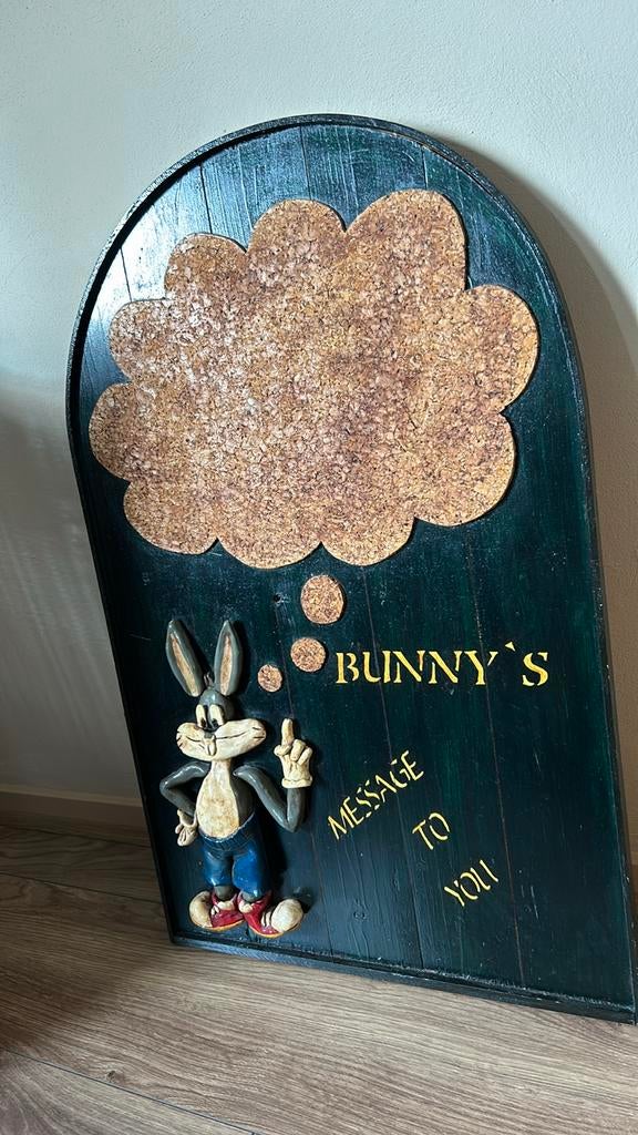 Leuk Bugs Bunny Prikbord, Huis en Inrichting, Ophalen, Gebruikt, Prikbord