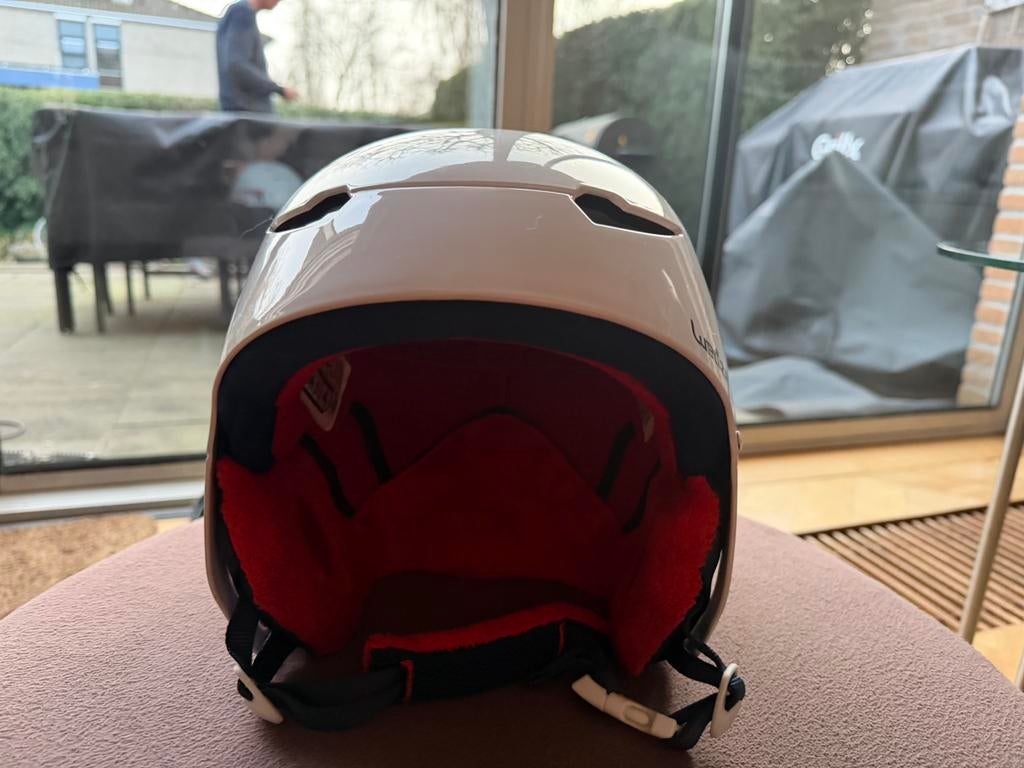 Ski helm, Sport en Fitness, Skiën en Langlaufen, Overige typen, Zo goed als nieuw, Minder dan 100 cm, Ophalen