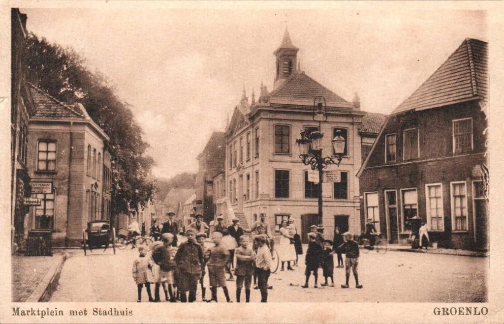 ansichtkaart  Groenlo, Ophalen of Verzenden, Gelderland