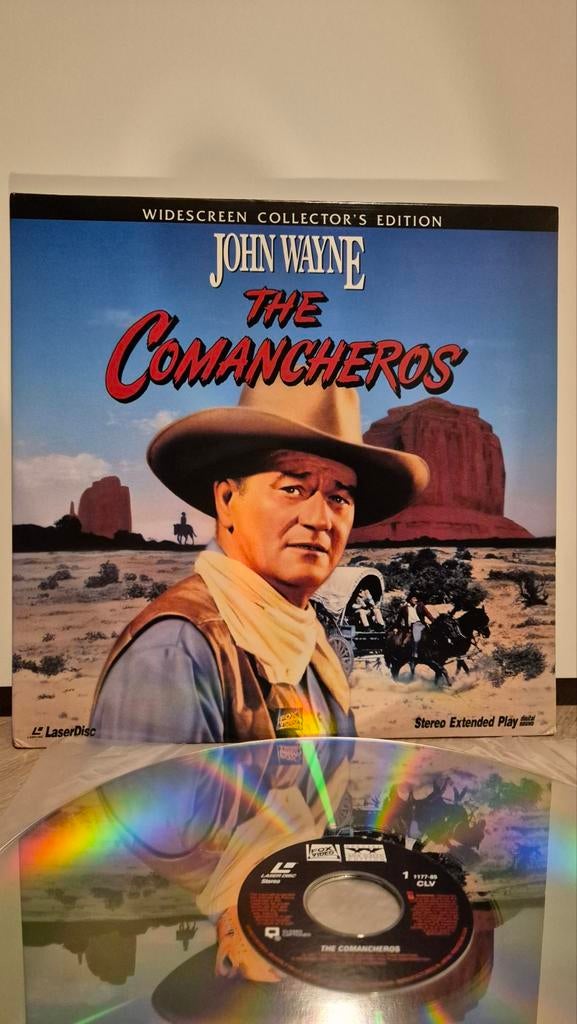 The Comancheros Laserdisc, Cd's en Dvd's, Vinyl | Filmmuziek en Soundtracks, Ophalen of Verzenden, Zo goed als nieuw