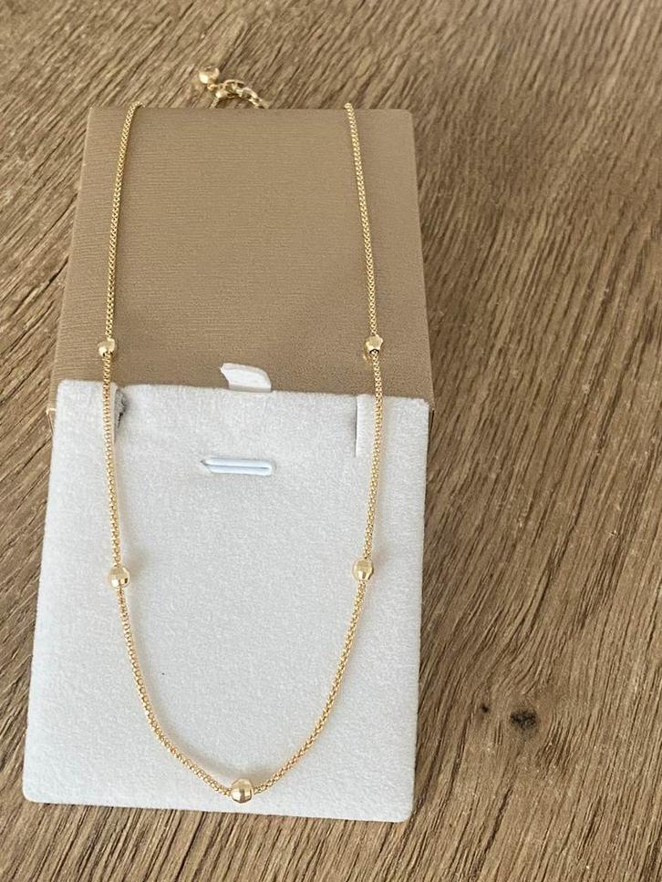 14 karaat(585) gouden ketting, nieuw, Sieraden, Tassen en Uiterlijk, Kettingen, Nieuw, Goud, Goud, Ophalen of Verzenden