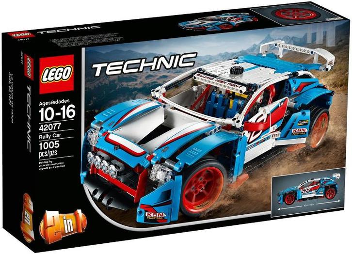 Lego Technic set 42077 Rally Car, Kinderen en Baby's, Speelgoed | Duplo en Lego, Nieuw, Lego, Complete set, Compleet, Ongeopend/sealed