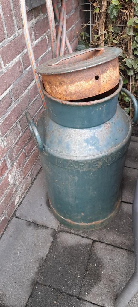 Oude melkbus, Tuin en Terras, Tuinwanddecoratie, Ophalen of Verzenden, Gebruikt