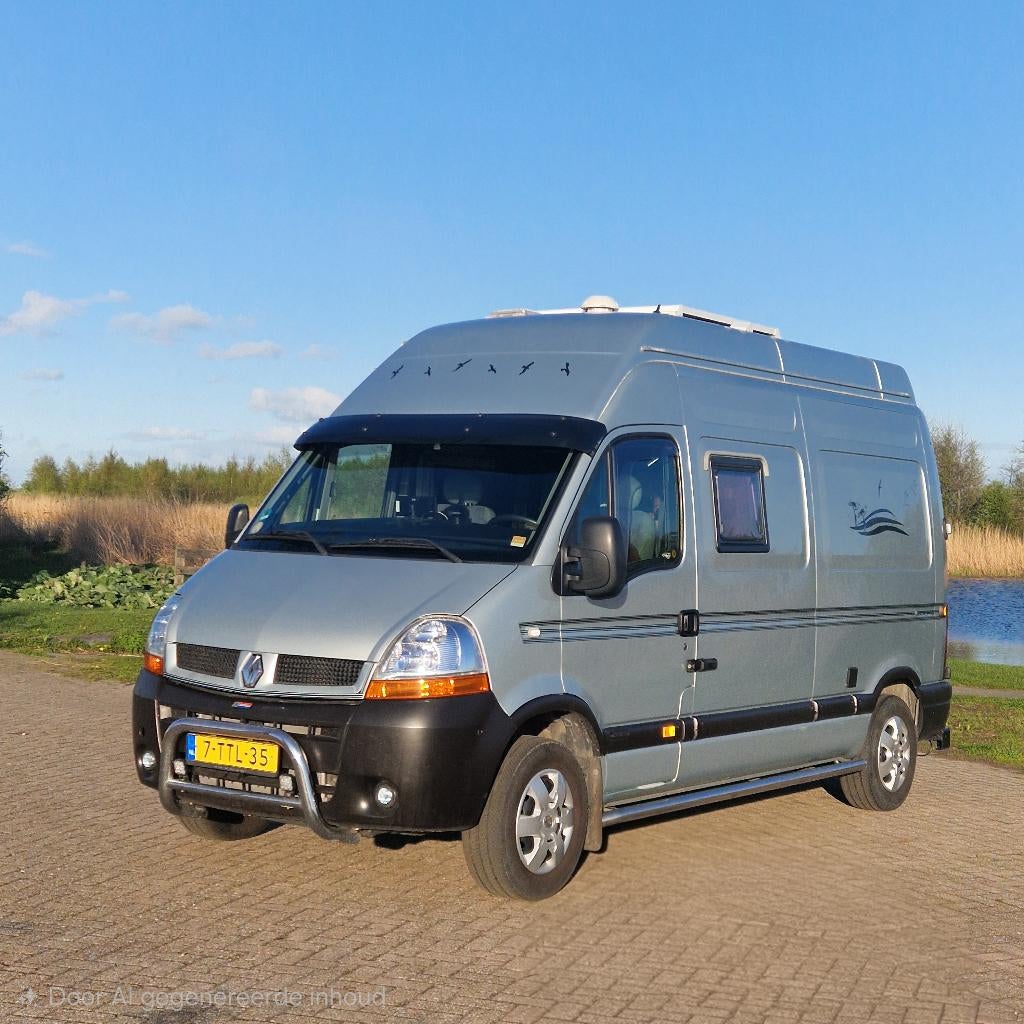 Renault  Master 2 Camper - Butler inbouw - 5.60, Overige merken, Buscamper of Camperbus, Half-automaat, Afzuigkap