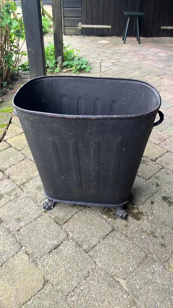 Houtbak zink oud, Antiek en Kunst, Ophalen of Verzenden