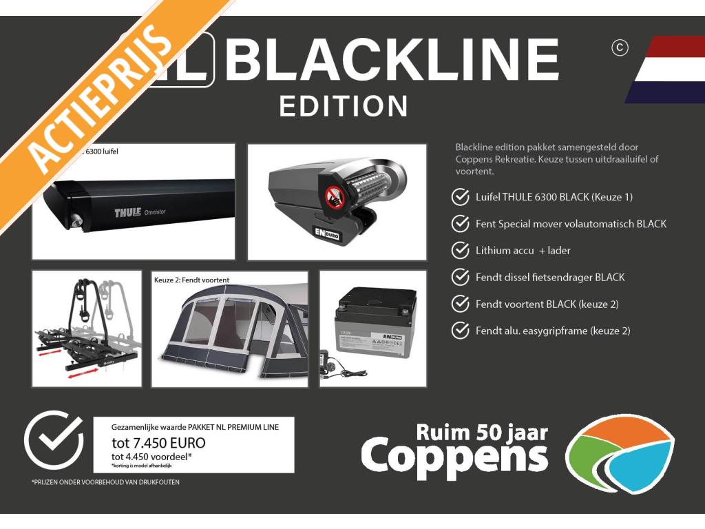 Fendt Diamant 560 SGW 2026 BLACKLINE ACTIE!!!, Caravans en Kamperen, Caravans, Standaardzit, Overige typen, Bedrijf, Schokbreker