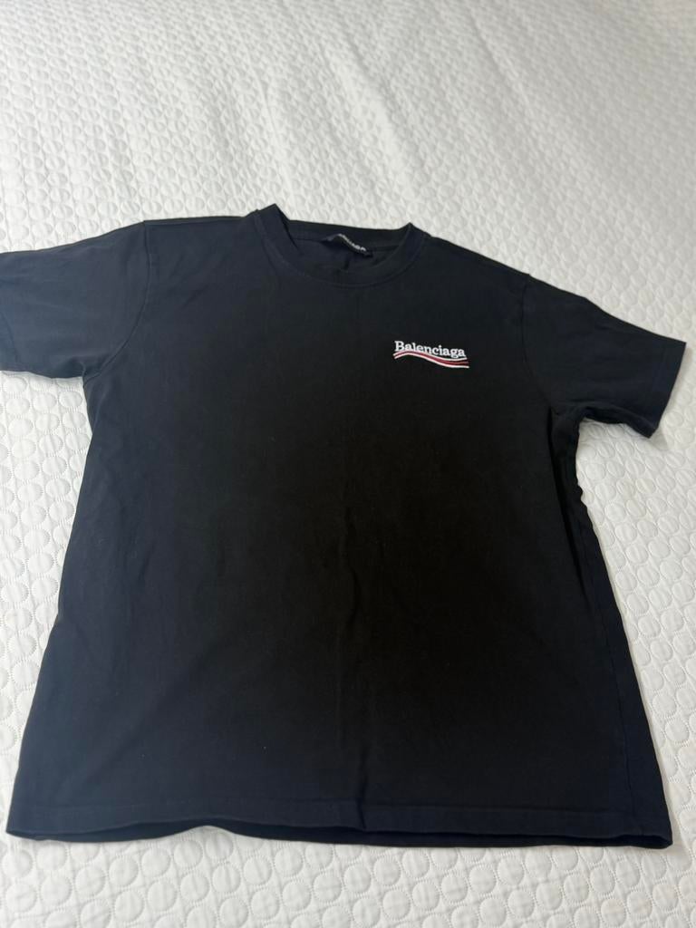 Balenciaga shirt M, Kleding | Heren, T-shirts, Ophalen of Verzenden, Gedragen, Maat 48/50 (M), Zwart