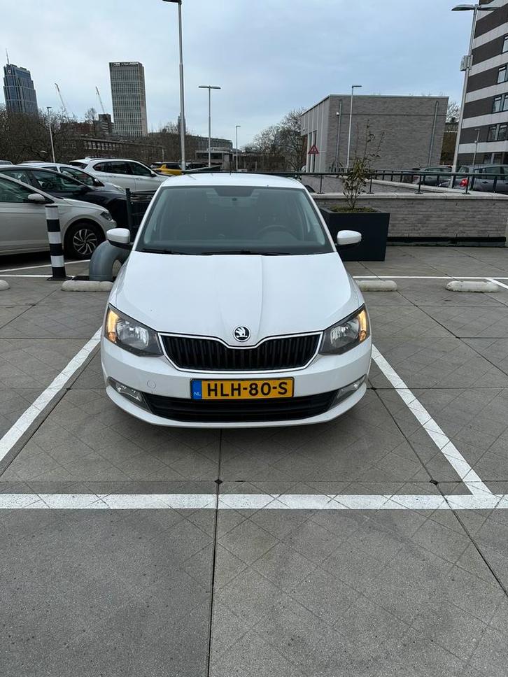 Skoda Fabia 1.0 TSI Greentech 95pk 2018 Wit SPOTPRIJS, Auto's, Skoda, Particulier, Fabia, ABS, Adaptive Cruise Control, Airbags