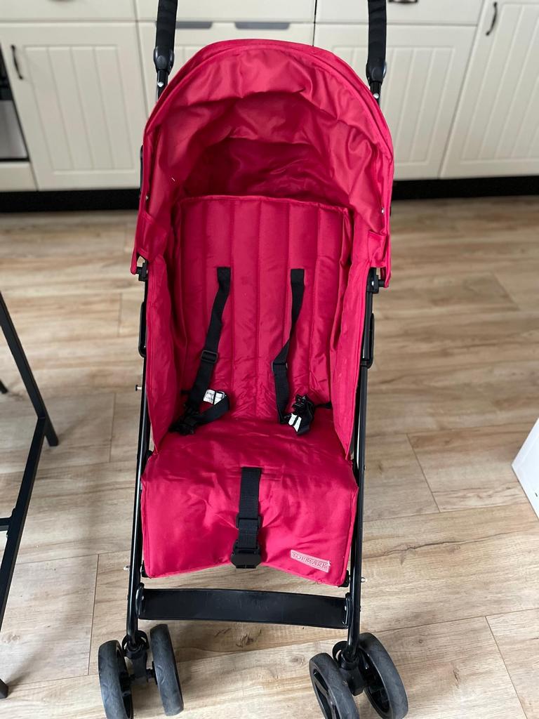 Rode Topmark buggy, Ophalen, Gebruikt, Overige merken, Verstelbare rugleuning