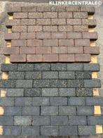 2.500m2 heide, grijs, antraciet betonklinkers 21x10,5x7/8cm, Tuin en Terras, Bij dit gebruikte product niet te achterhalen, Gebruikt